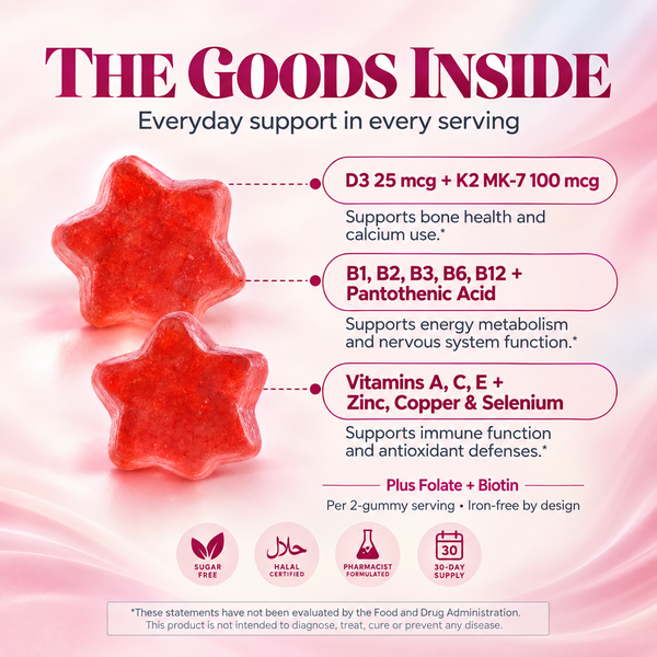 Women’s Multivitamin Gummies Halal Certified