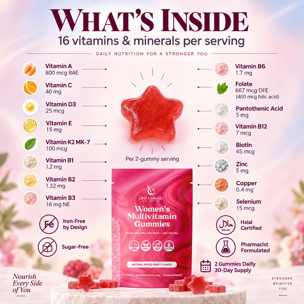 Women’s Multivitamin Gummies Halal Certified