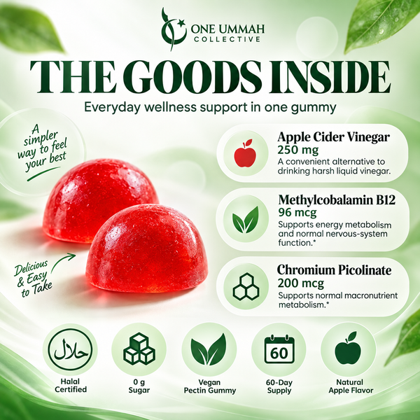 Apple Cider Vinegar Gummies Halal Certified