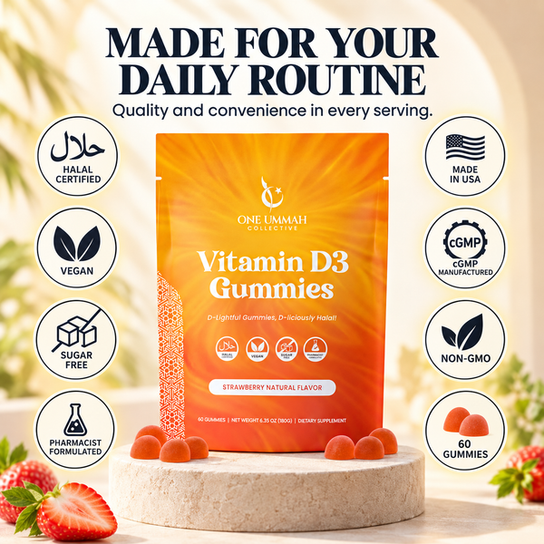 Vitamin D3 Gummies Halal Certified
