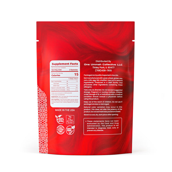Iron Gummies Halal Certified