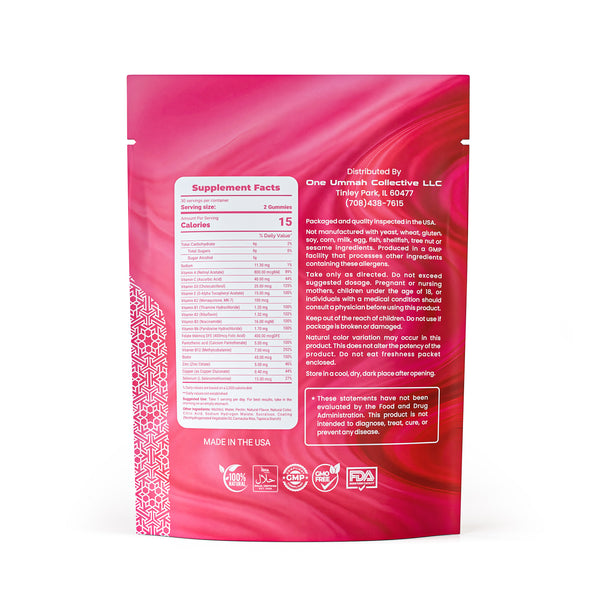 Women’s Multivitamin Gummies Halal Certified