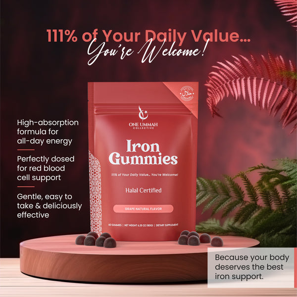 Iron Gummies Halal Certified