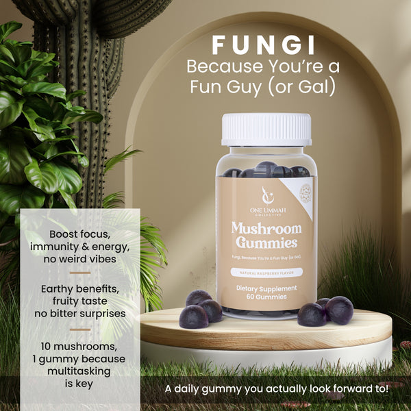 Mushroom Gummies Halal Certified