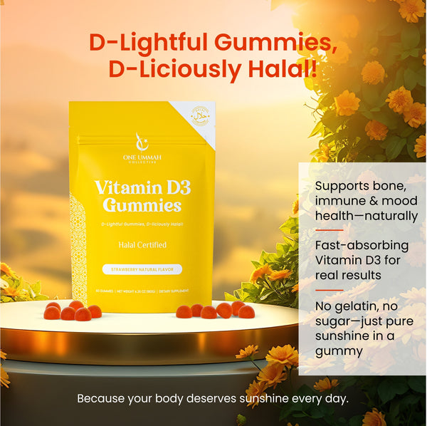 Vitamin D3 Gummies Halal Certified