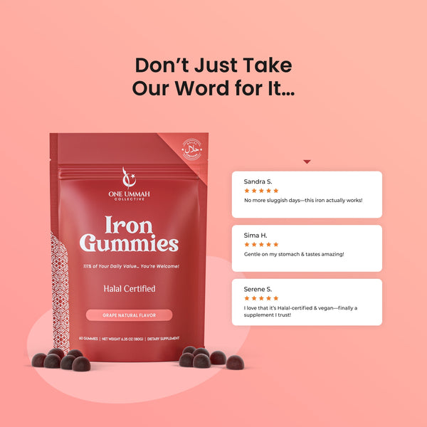 Iron Gummies Halal Certified