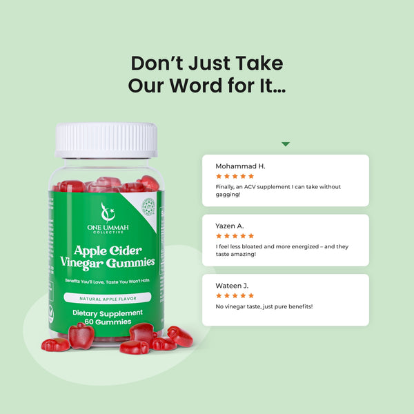 Apple Cider Vinegar Gummies Halal Certified