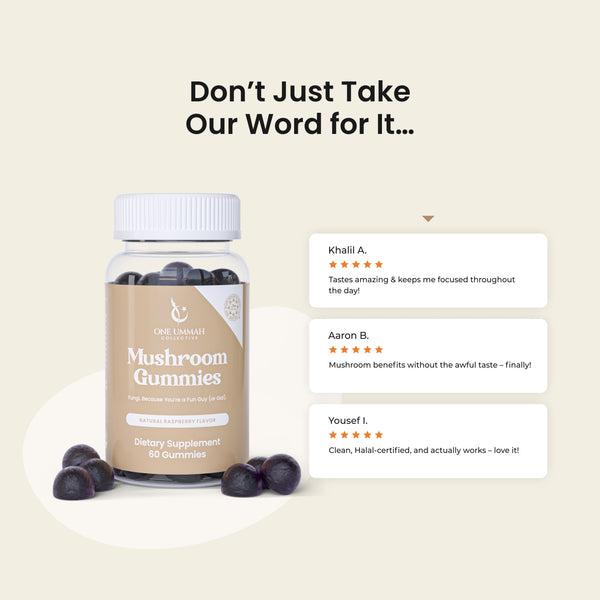Mushroom Gummies Halal Certified