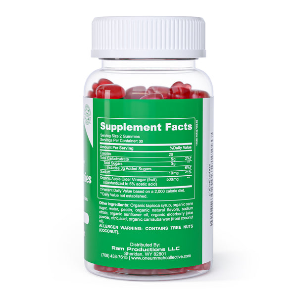 Apple Cider Vinegar Gummies Halal Certified