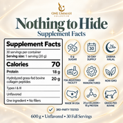 Collagen Peptides Protein Powder Zabiha Halal Certified