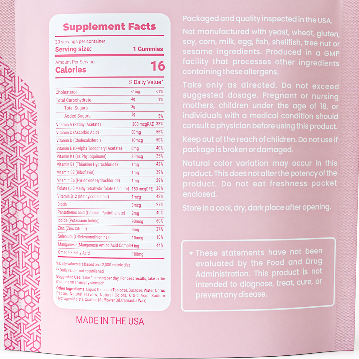 Women’s Multivitamin Gummies Halal Certified