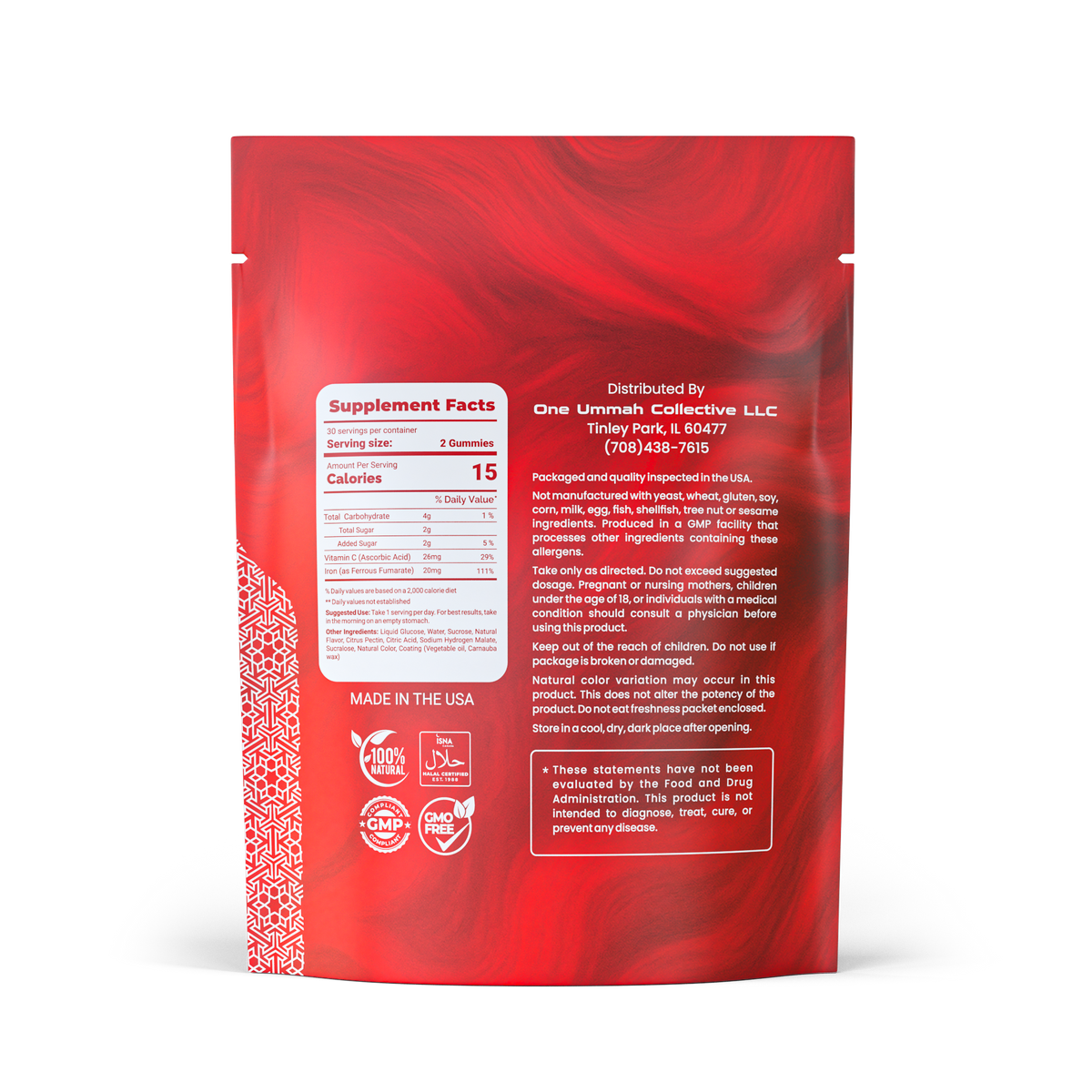 Iron Gummies Halal Certified