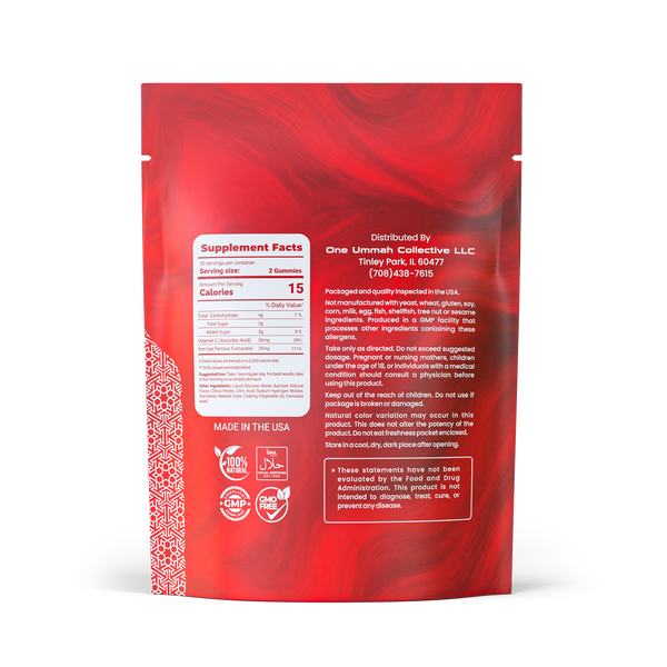 Iron Gummies Halal Certified