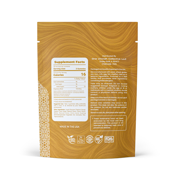 Mushroom Gummies Halal Certified