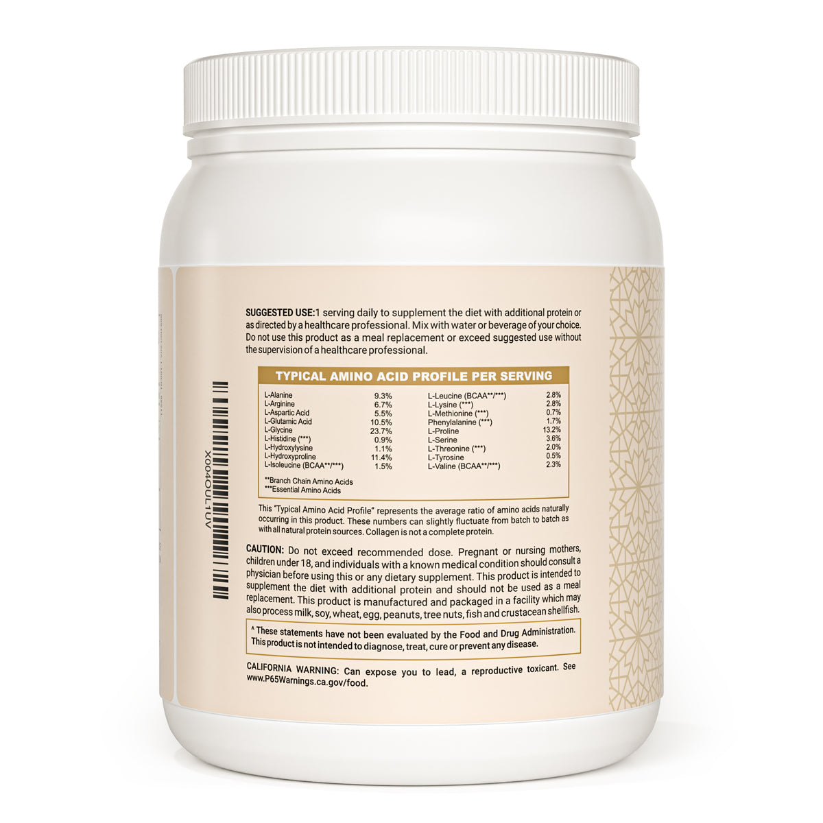 Collagen Peptides Protein Powder Halal Certified
