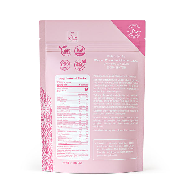 Women’s Multivitamin Gummies Halal Certified