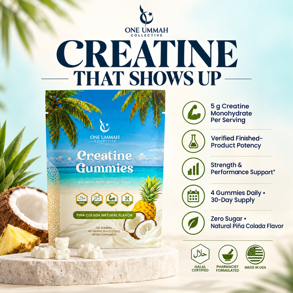 Creatine Gummies Halal Certified - 120 Gummies