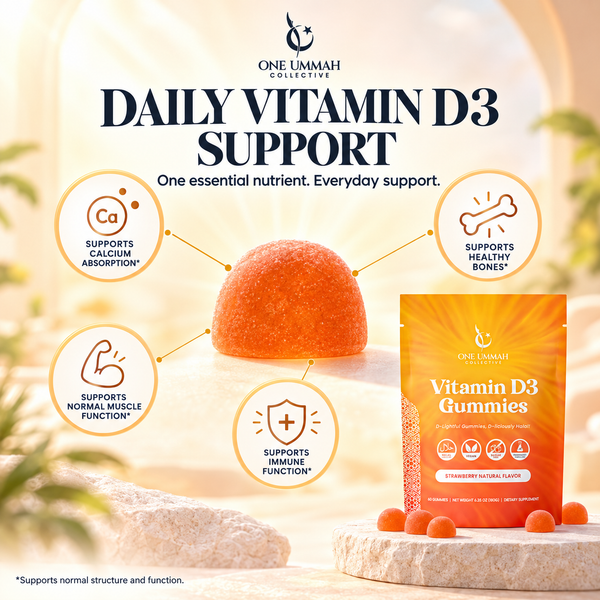 Vitamin D3 Gummies Halal Certified