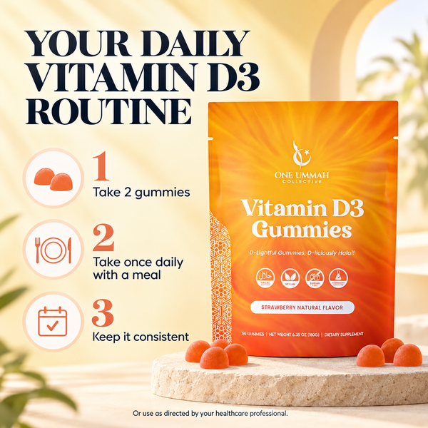Vitamin D3 Gummies Halal Certified