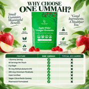 Apple Cider Vinegar Gummies Halal Certified