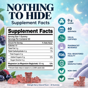 Magnesium Gummies - Halal Certified