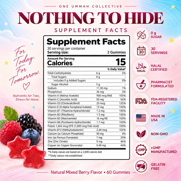 Prenatal Gummies Halal Certified