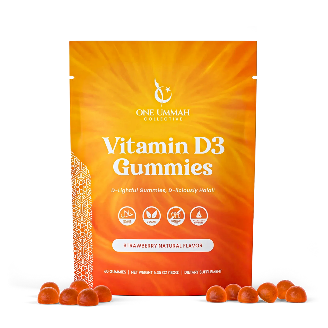 One Ummah Collective Vitamin D3 Gummies pouch