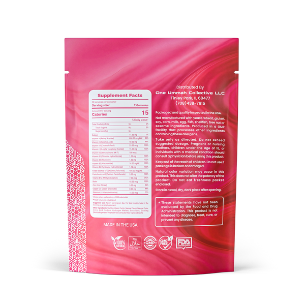 Women’s Multivitamin Gummies Halal Certified